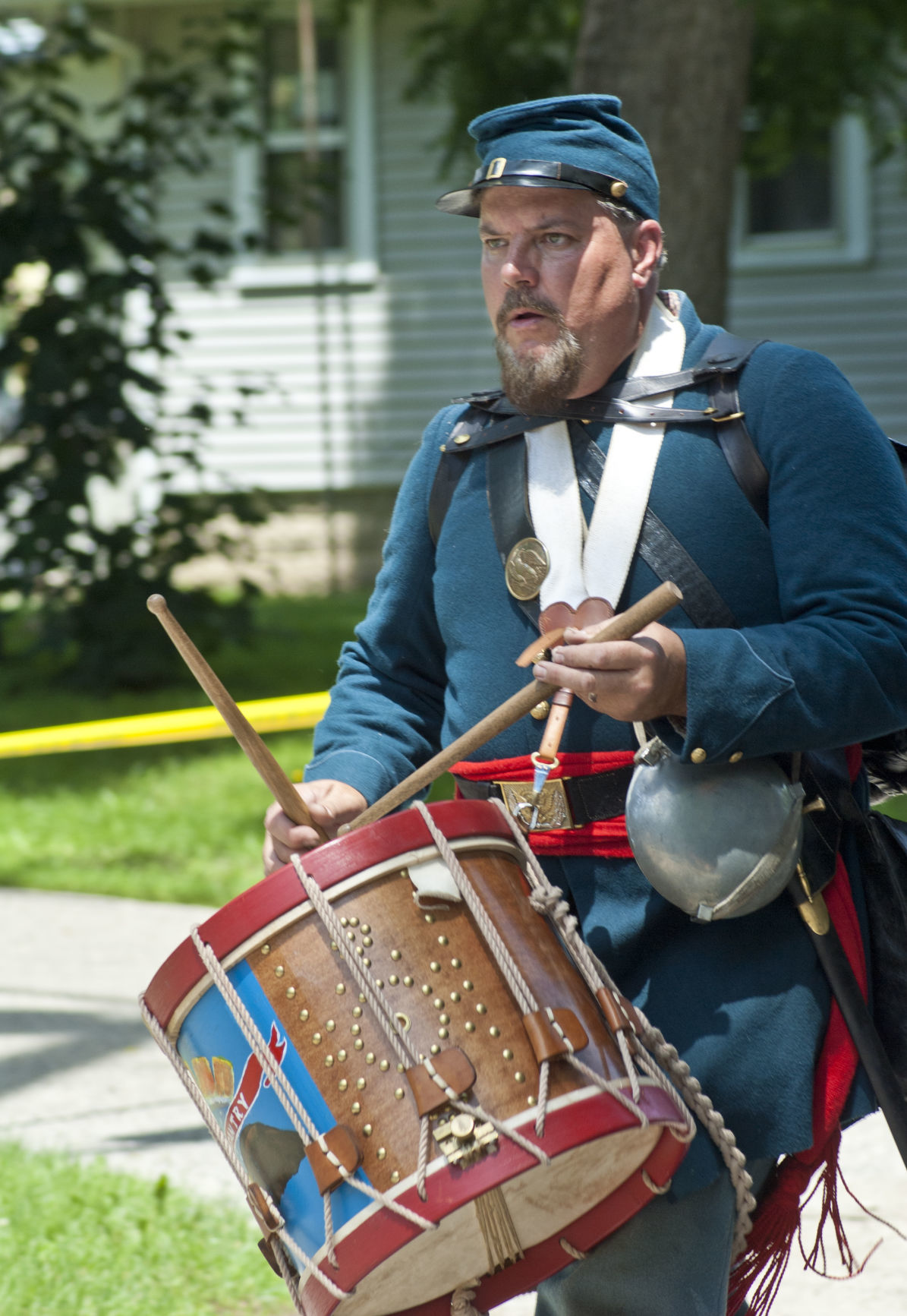 Marching to the beat